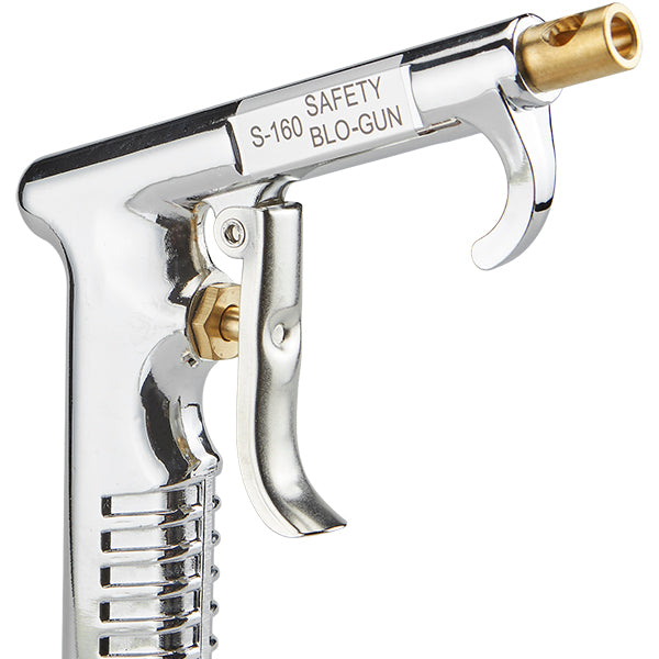 Pistol Grip Blow Gun with OSHA-Compliant Safety Tip