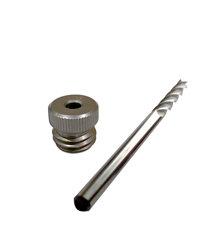 Platinum Tooling Drill Bit 188 Endmill And Sacrificial Bushing - PowerCut