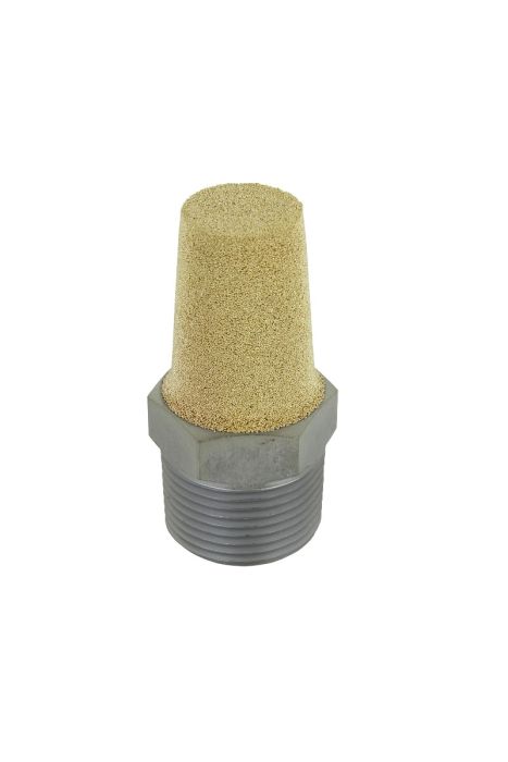 Pneumatic Exhaust Muffler, 1” MNPT