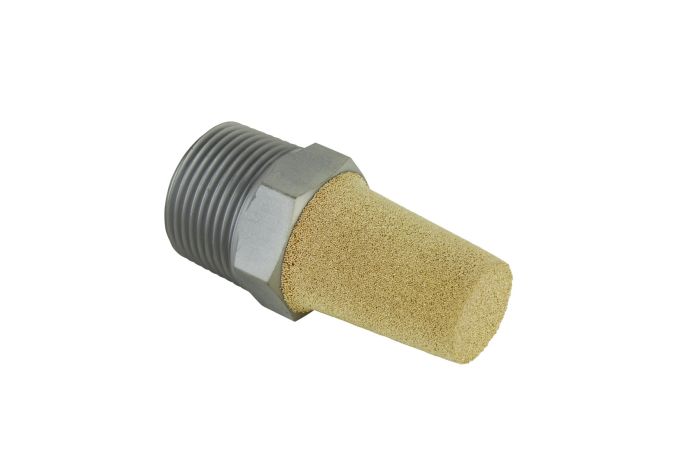 Pneumatic Exhaust Muffler, 1” MNPT