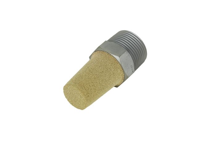 Pneumatic Exhaust Muffler, 1” MNPT