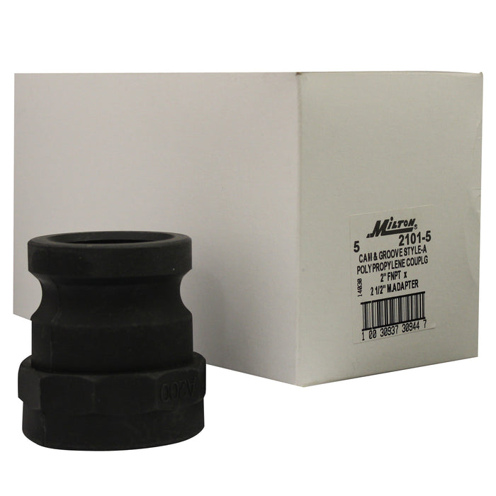 Polypropylene A-Style Cam and Groove Coupler