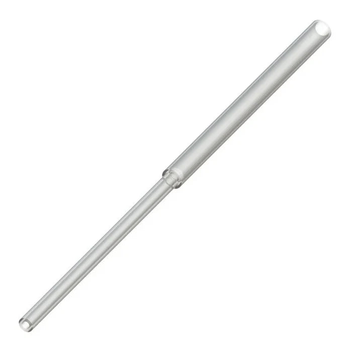 Large clear Pro Sportfisher FlexiTube, versatile for layering over tinsel bodies or building transparent fly bases.