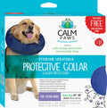 PROTECTIVE INFLATABLE COLLAR W/DOG CALMING DISK LG