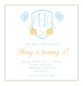 Pumpkin Crest Invitations