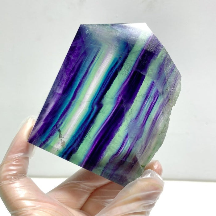 Rainbow Fluorite Raw Side Point Tower Wholesale - Wholesale Crystals