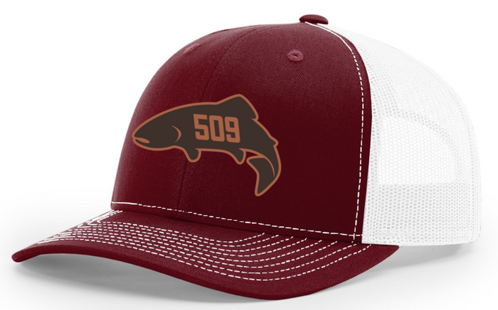 Red's 509 Fish Logo'd Trucker Hat