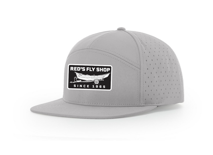 Red's Drift Boat Patch Trucker Hat