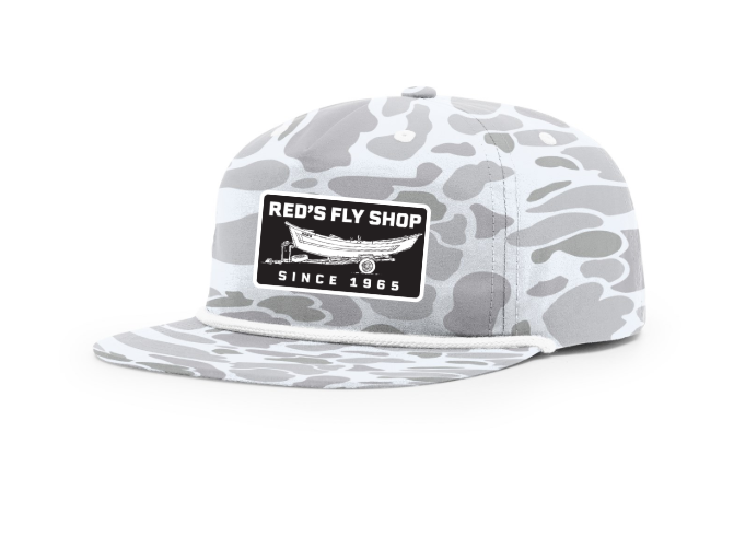 Red's Drift Boat Patch Trucker Hat