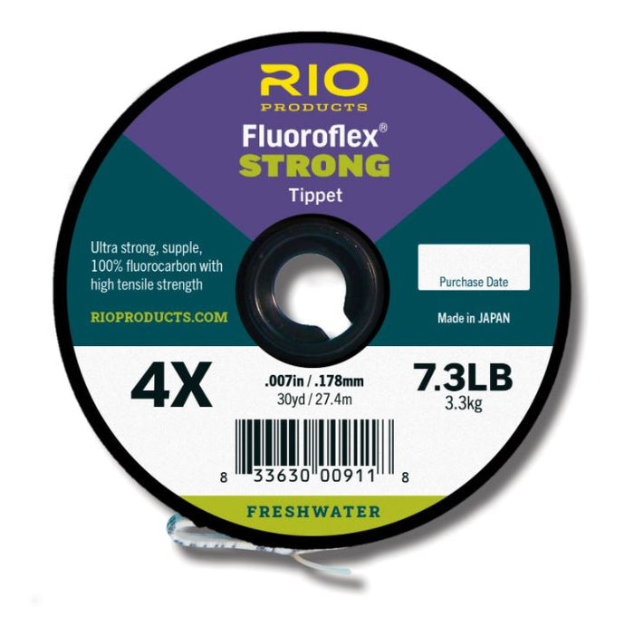 RIO Fluoroflex STRONG Tippet 4X