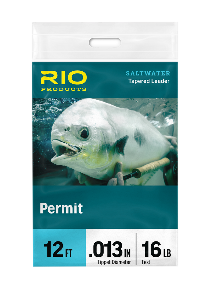 RIO Permit Leader // 12ft Tapered Leader