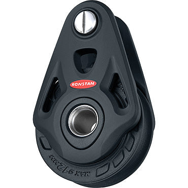 Ronstan Series 60 Halyard Block, Screw Pin with Roller Head RF64108