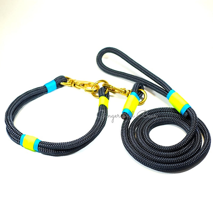 Rugged Hudson Collar: KeyLime, Navy