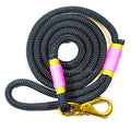 Rugged Hudson Leash: Salmon, Navy