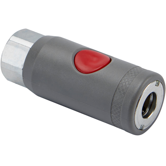 Safety Air Coupler, M-Style 1/4" FNPT Fitting