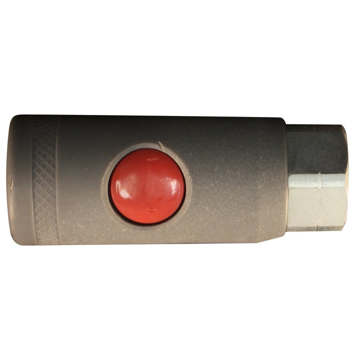Safety Air Coupler, M-Style 1/4" FNPT Fitting