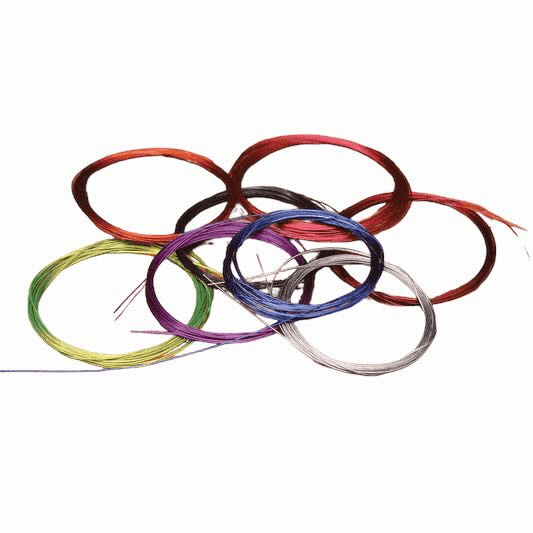 Spools of Senyo’s Intruder Wire by Hareline, ideal for rigging trailer hooks on intruder-style flies, featuring vibrant, corrosion-resistant coating and flexible strength for steelhead and salmon patterns.