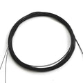 Spools of Senyo’s large black Intruder Wire by Hareline, ideal for rigging trailer hooks on intruder-style flies, featuring vibrant, corrosion-resistant coating and flexible strength for steelhead and salmon patterns.