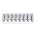 2 Month Supply .The Michael Todd Beauty Sonicsmooth Clear Refill Tips include eight clear plastic ampoules in a white tray, ideal for safely refilling your Sonicsmooth or sonic dermaplane device.