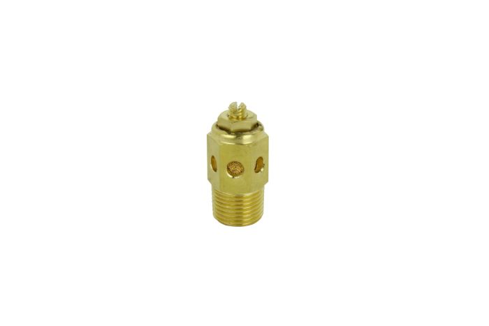 Speed Control Exhaust Muffler, 3/8” MNPT - 40 Micron Sintered Bronze Silencer/Diffuse Air & Noise Reducer