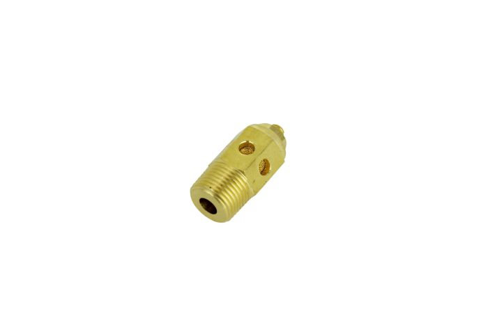 Speed Control Exhaust Muffler, 3/8” MNPT - 40 Micron Sintered Bronze Silencer/Diffuse Air & Noise Reducer