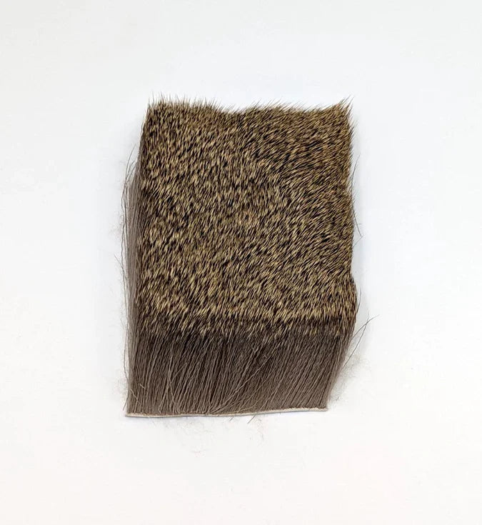 Natural spinning deer hair by Nature’s Spirit – premium hollow hair ideal for tying bass bugs, deer hair divers, hoppers, and muddler-style heads.