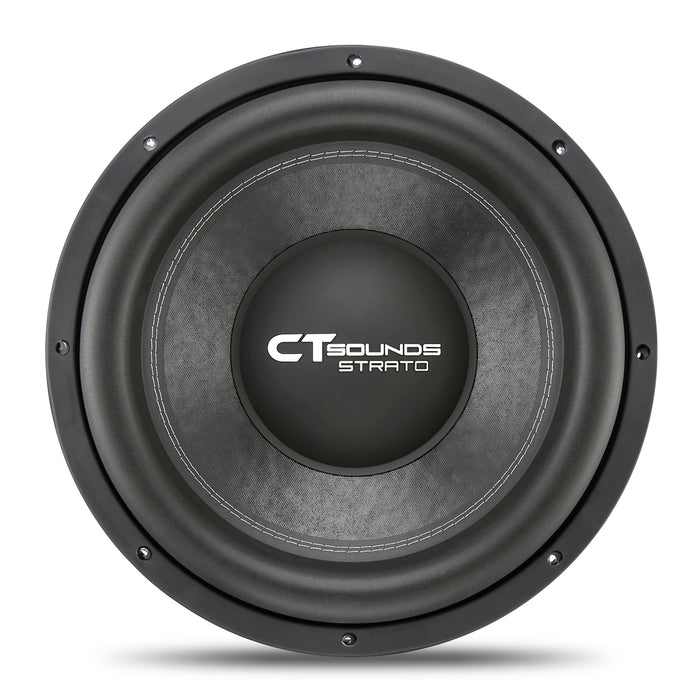 STRATO-15-D2 // 1250 Watts RMS 15 Inch Car Subwoofer - CT SOUNDS