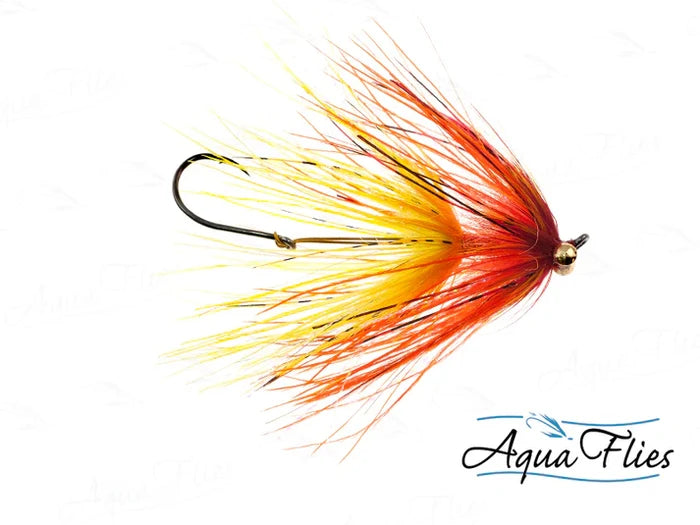 Stu's Ostrich Mini-Intruder by Aqua Flies