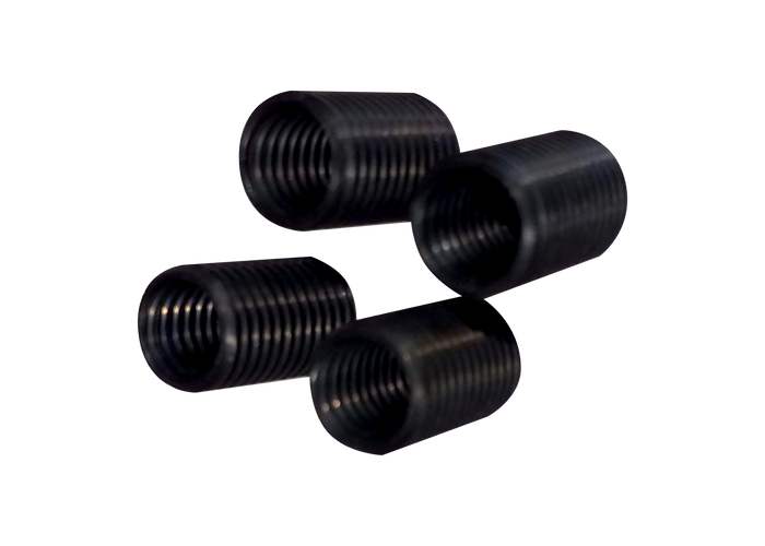 Thread Repair Kit with 8MM Black Oxide Inserts For Exhaust Manifold Bolts And More