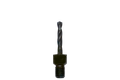 Threaded Cobalt Drill Bit Short - 1/8IN DX.75IN L cutting length • 1/4 x 28 TPI (THD)