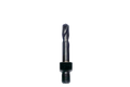 Threaded Cobalt Drill Bit Short - 3/16IN DX.75IN L cutting length • 1/4 x 28 TPI (THD)