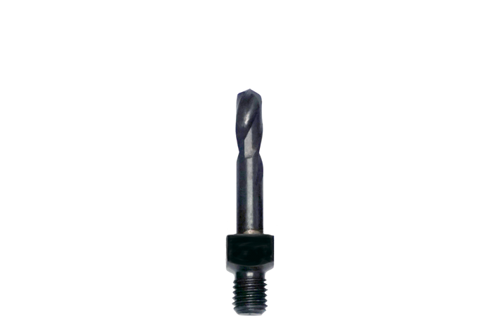 Threaded Cobalt Drill Bit Short - 3/16IN DX.75IN L cutting length • 1/4 x 28 TPI (THD)