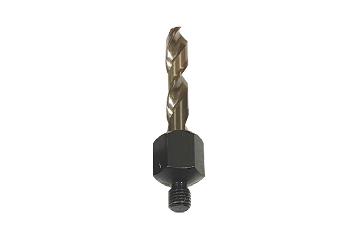 Threaded Cobalt Drill Bit Standard - 17/64IN DX1.8IN L cutting length • 1/4 x 28 TPI (THD)