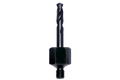 Threaded Cobalt Drill Bit STANDARD - 3/16IN DX1.5IN L cutting length • 1/4 x 28 TPI (THD)