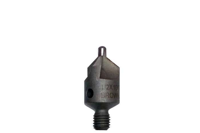 Threaded PowerDrive Countersink/Chamfer - Deburr top of hole for new threads