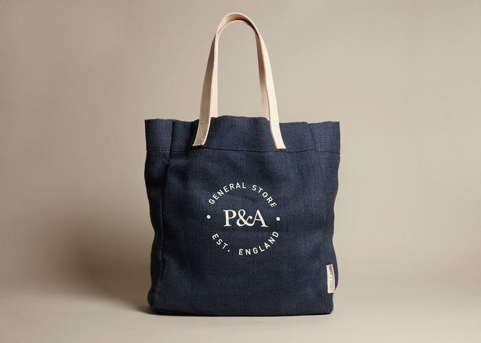 Totes: Navy Jute