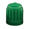 TR VC8 Green Plastic Dome Cap (Box of 100)