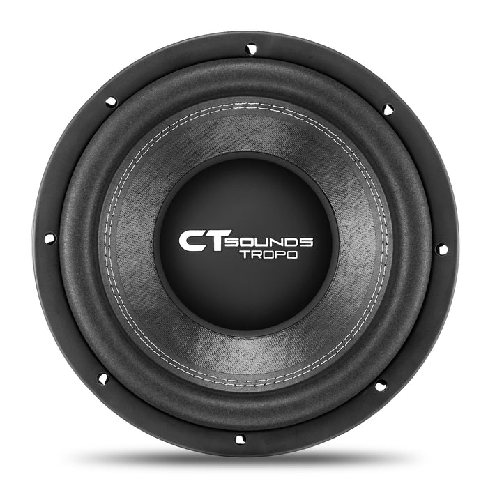 TROPO-10-D4 // 650 Watts RMS 10 Inch Car Subwoofer - CT SOUNDS