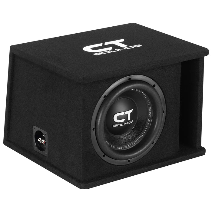 TROPO-1X10D2 // Single 10” 1300W Loaded Ported Car Subwoofer Box