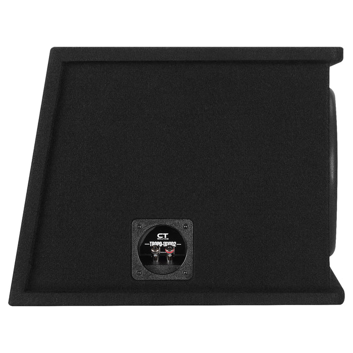 TROPO-1X10D2 // Single 10” 1300W Loaded Ported Car Subwoofer Box