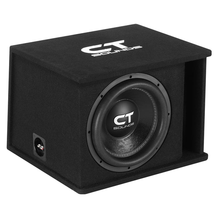 TROPO-1X12D2 // Single 12” 1300W Loaded Ported Car Subwoofer Box
