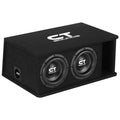 TROPO-2X8D4 // Dual 8” 1600W Loaded Ported Car Subwoofer Box