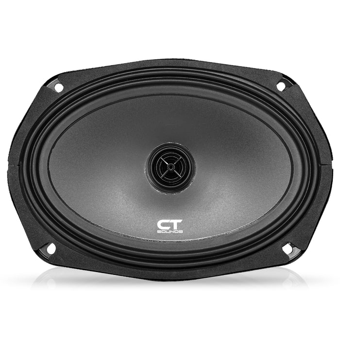 TROPO-6X9-COX // 80 Watts RMS 6x9" Shallow-Mount Car Speakers, Pair