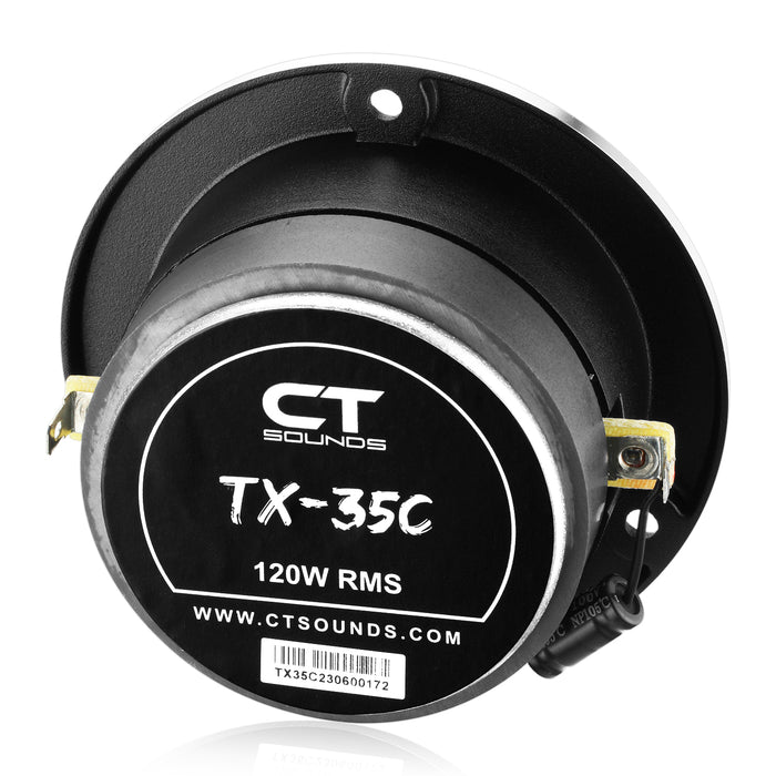 TX-35C // 3.5" 480 Watt Titanium Super Tweeters, Pair