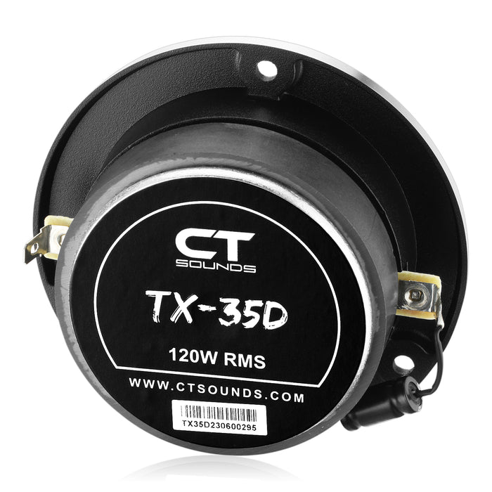 TX-35D // 3.5" 480 Watt Titanium Super Tweeters, Pair