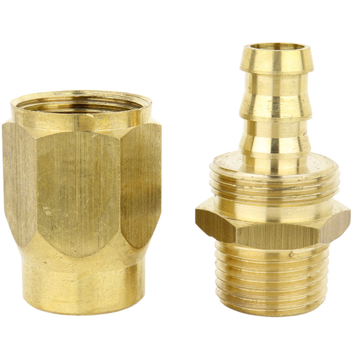 ULR Hose 1/2" Air Hose Assembly Repair Fitting -  1/2" MNPT Fixed