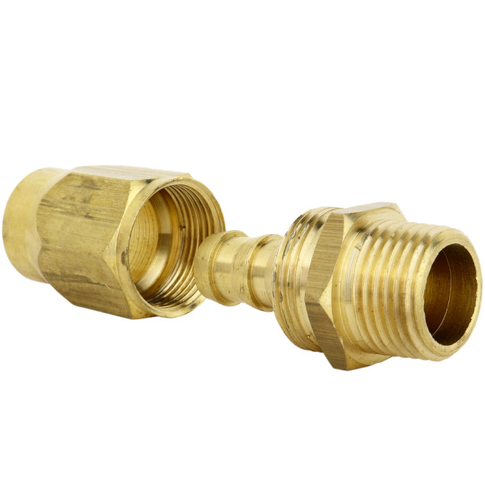 ULR Hose 1/2" Air Hose Assembly Repair Fitting -  1/2" MNPT Fixed