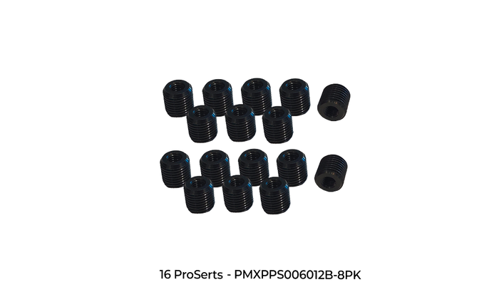 Ultra-Torque Threaded Inserts 6mm ID x 12mm OD for Ford 6.7L 2011-2020 EGR Bolt Repair and More