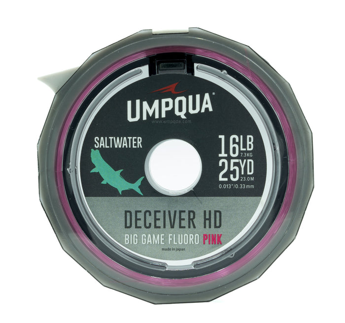 Pink Saltwater Fluorocarbon Tippet