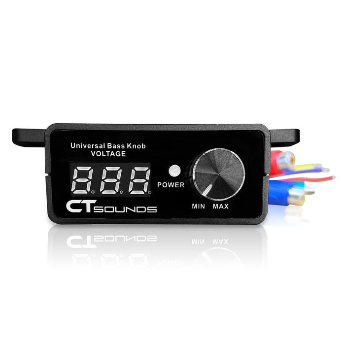 Universal Bass Knob with Digital Voltmeter & On/Off for Amp